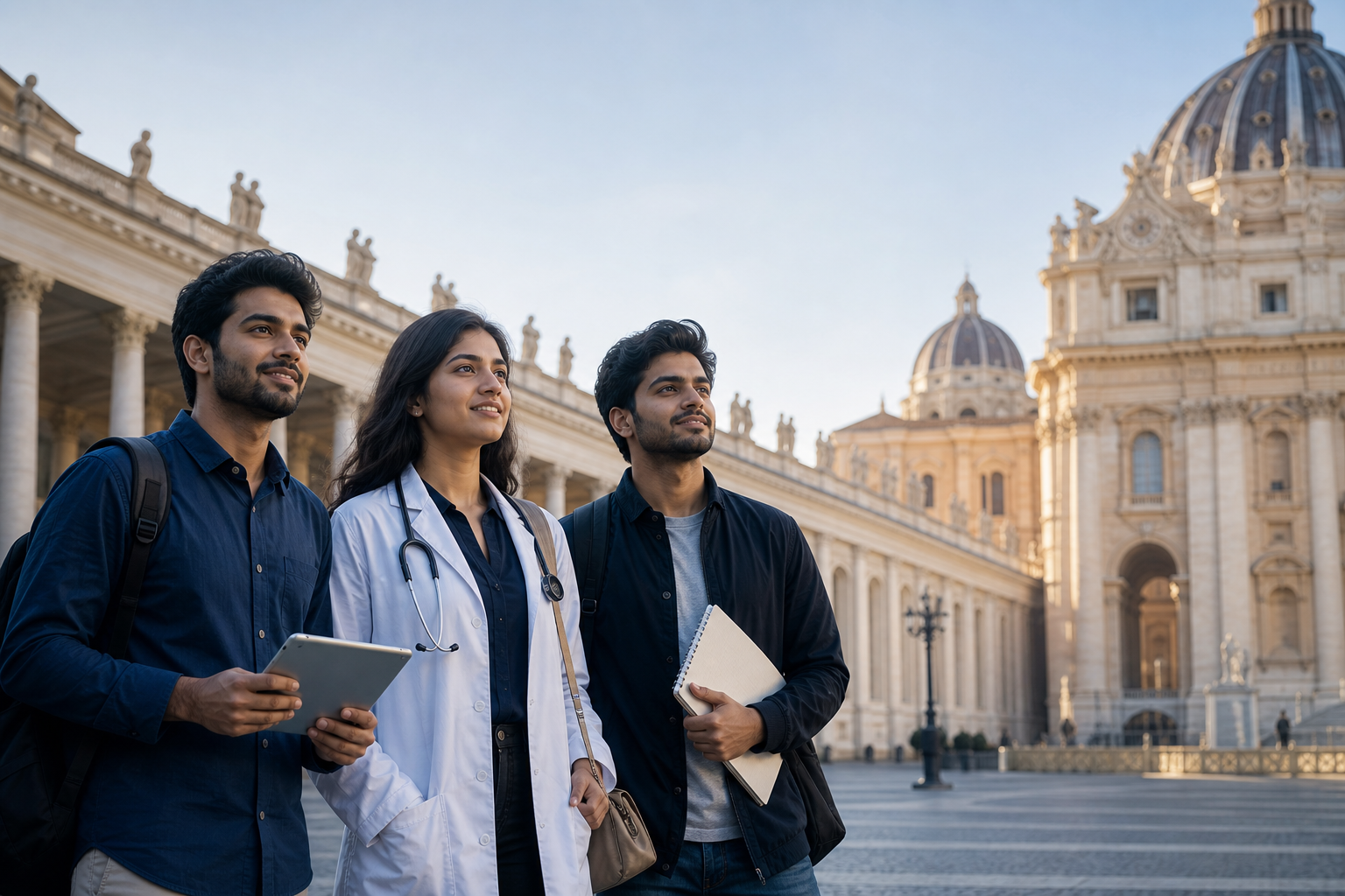 Indian medical students in an international university setting